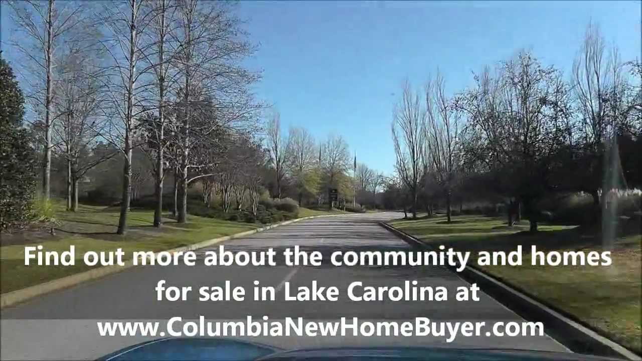 Driving from the Lake Carolina entrance to the Ashland neighborhood