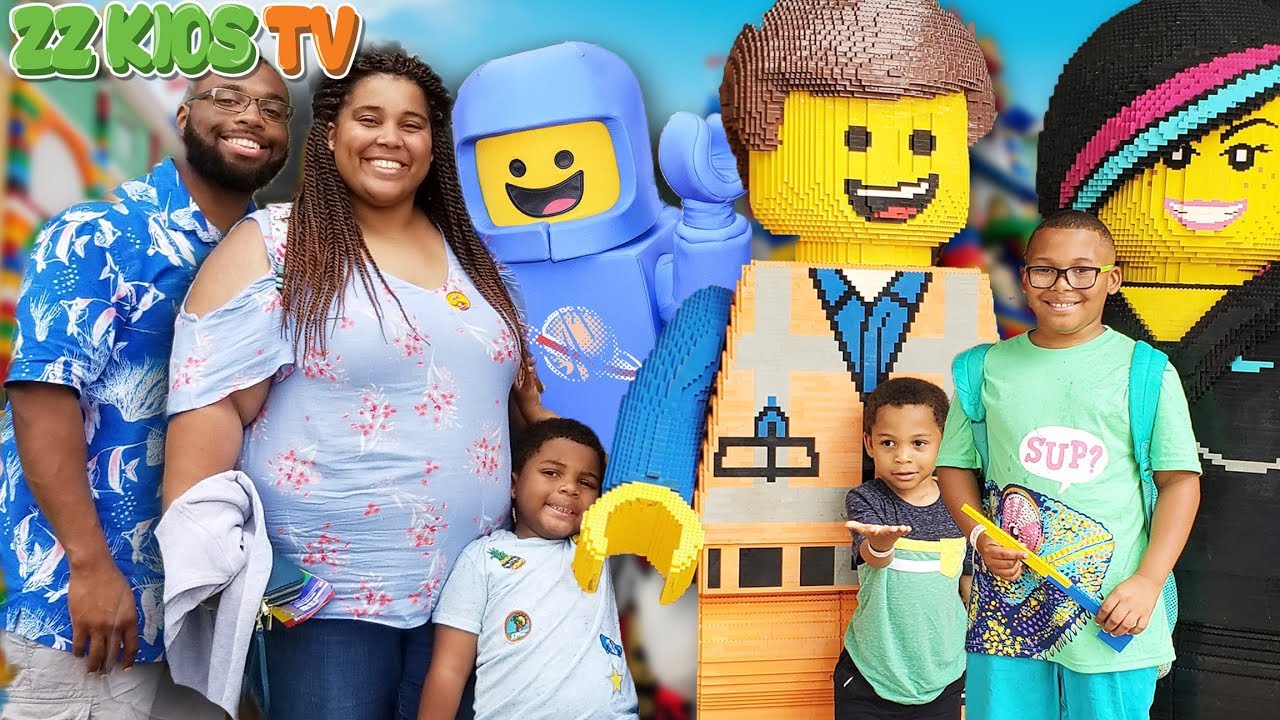 ⭐️ Good Family⭐️ ZZ Family Travels To All Legolands! (Vacation Fun VLOG) - YouTube