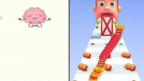 SANDWICH 🥪 RUNNER GAME vs HELP ME: Tricky Puzzle GAME/Level 950-999 Game/ASMR Gameplay,