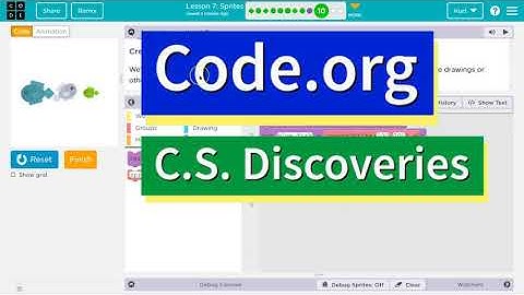Code.org Lesson 8.9 Sprites | Activity E | Tutorial with Answers | Unit 3 C.S. Discoveries