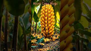 Mini Workers Harvest Giant Bananas 🍌 | Unreal Tiny World! | Meet the MicroCrew