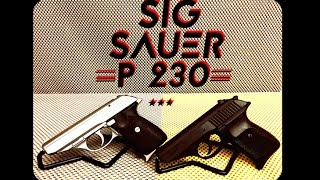 Sig Sauer P 230 - A rare look at TWO! (HD)