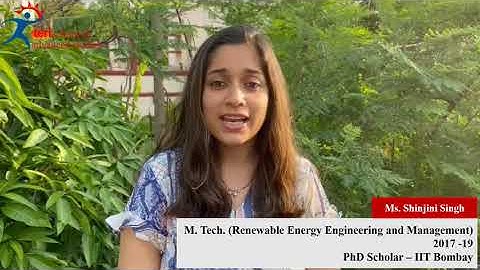 Why M.Tech(REEM) by Alumnus  Ms. Shinjani Singh