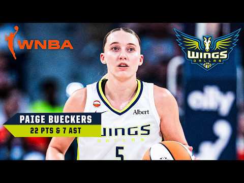 Paige Bueckers drops 22 PTS in the Wings’ win over the Tempo 🔥 | WNBA on ESPN