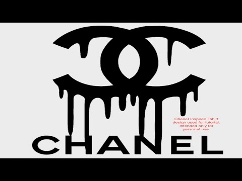 DIY How to make a Inspired Chanel logo Shirt 