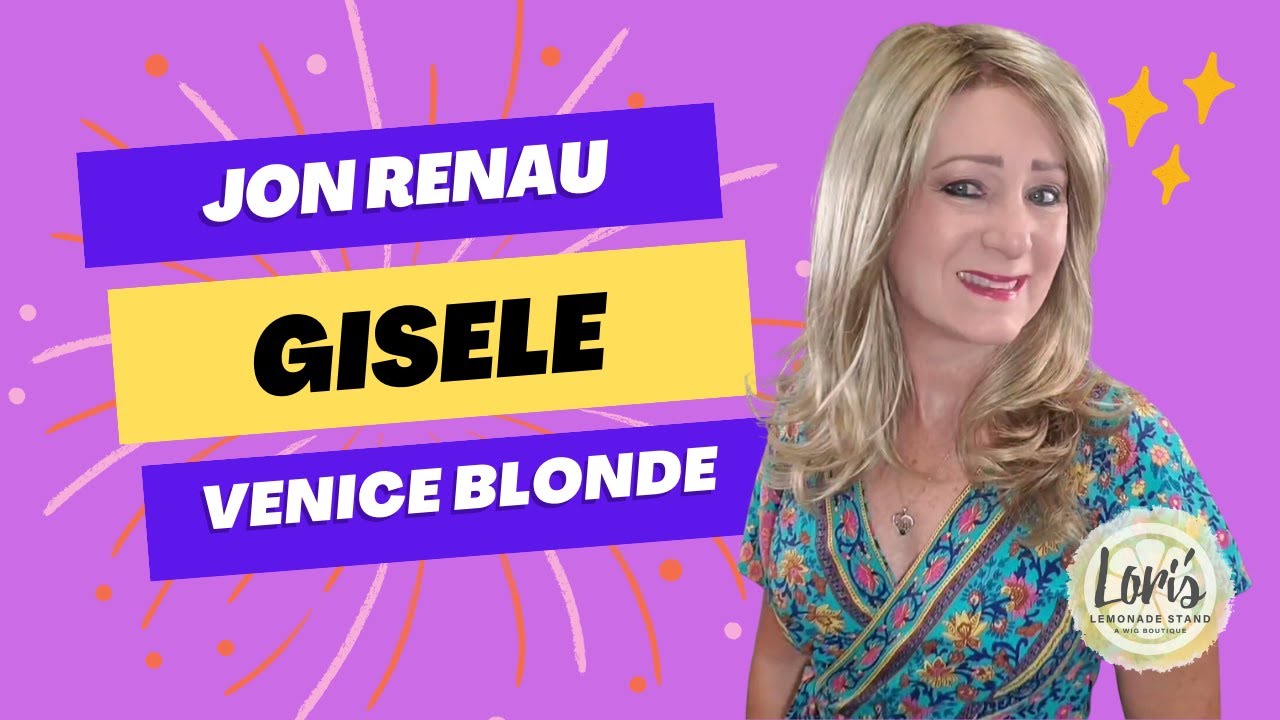WIG REVIEW Gisele by Jon Renau in color Venice Blonde YouTube