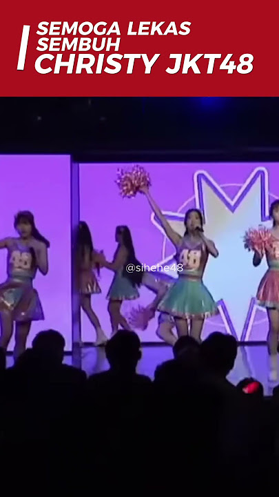 Download lagu CHRISTY TERJATUH SAAT PERFORM LAGU WISH YOU #jkt48 #christyjkt48