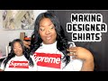 How to make designer shirts using the cricut  cricut 101 episode 4