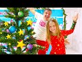 Nastya y papá - Cuentos navideños para niños