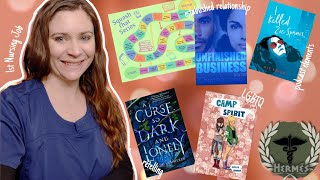 WEEKLY READING VLOG//greek godathon, squash that series, book haul, my 1st nursing job! March 8-14
So many amazing readathons are happening this month so I am vlogging weekly to chat about them all! Here is week 2 of the month and I have 2 readathons happening that I am reading for. Hope you all enjoy and happy reading!
-Heather
Greek Godathon info// https://www.youtube.com/watch?v=wSQ9S4u60kU
Squash that Series info// https://www.youtube.com/watch?v=6ilVcUJQ56Q&t=447s
Tilted Kettle Book Club// @tilted_kettle_bookclub
https://www.instagram.com/tilted_kettle_bookclub/
Find me here:
Instagram // https://www.instagram.com/belleslibrary21/
Goodreads // https://www.goodreads.com/user/show/108324052-heather-belle-s-library
Storygraph// https://app.thestorygraph.com/profile/heather_belleslibrary
Belles bookland playlist:
https://www.youtube.com/playlist?list=PL49_NpOkrDWXGw7M9V3dPAy1maxqR9U7s
Amazon wish list// https://www.amazon.com/hz/wishlist/ls/2Q4QP93AYYQT4?ref wl_share WEEKLY READING VLOG//greek godathon, squash that series, book haul, my 1st nursing job! March 8-14