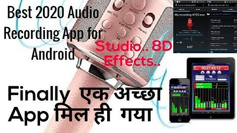 Record your Voice Professionally on Mobile in 2019 | Full Android Tutorial
