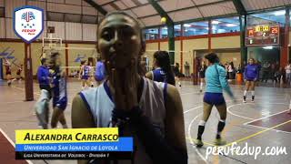 Alexandra Carrasco, Voleibolista De Usil