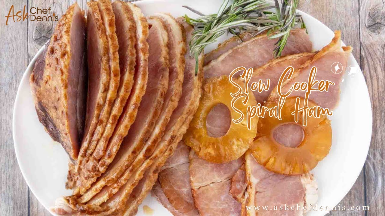 Slow Cooker Spiral Ham