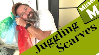 Scarves, how to juggle with them