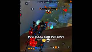 PIXEL PERFECT HEADSHOT 🔥🎯طلقة خرافية بالبكسل 😈💀 #shorts #freefire