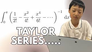 Using TAYLOR SERIES to solve this Integral (it's COOKED..)