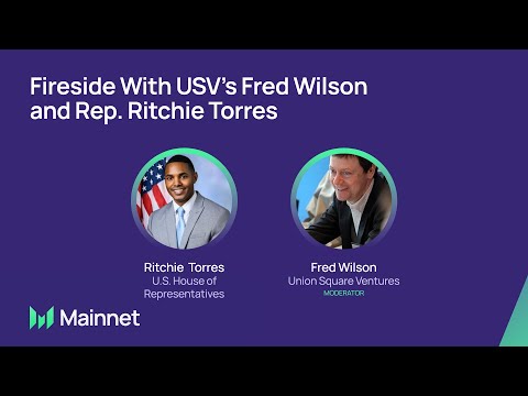 Fireside With USV's Fred Wilson and Rep. Ritchie Torres