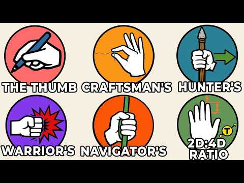 Every Hidden Evolutionary Advantage of Your Hand Shape Explained