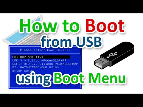 How to Boot from USB using the Boot Menu