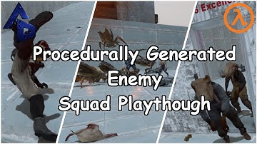 Half-Life: Alyx Procedurally Generated Enemy Squad Playthrough