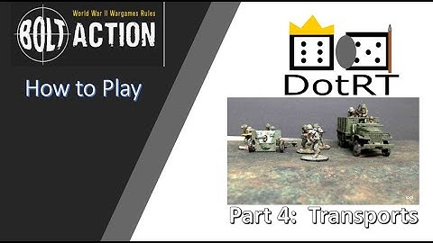 Bolt Action 2nd Edition Transports