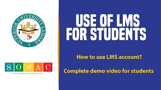 USE of LMS for Students (Complete Video )