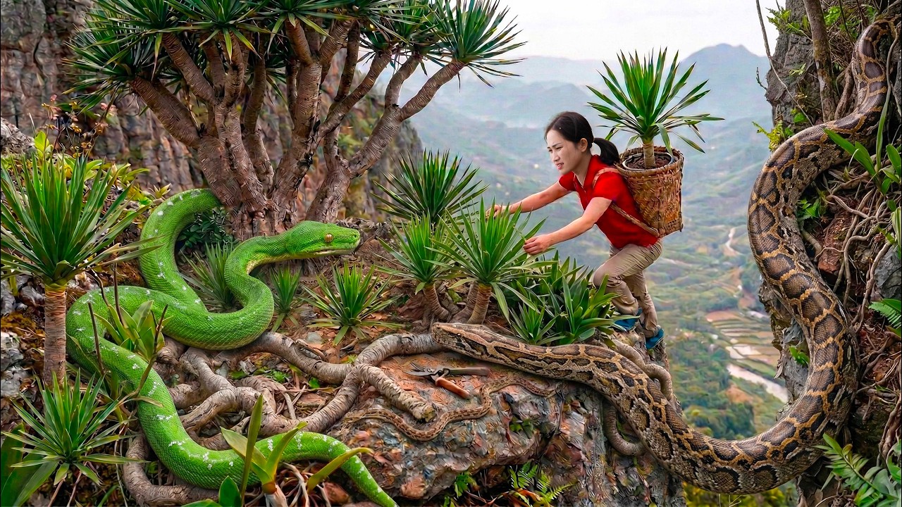 Harvesting the World’s Most Dangerous Plant To Sell – Giant Pythons ...
