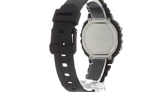 Casio clásico resina de cuarzo reloj Casual de la mujer color negro Modelo la 20wh 1ccf