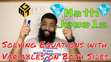 Best Online Math Tutor | Solving Equations with Variables on Both Sides