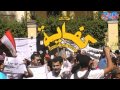 مظاهرات امام السفارة السعودية تضامنا مع أحمد الجيزاوي
