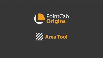 PointCab Origins – Area Tool