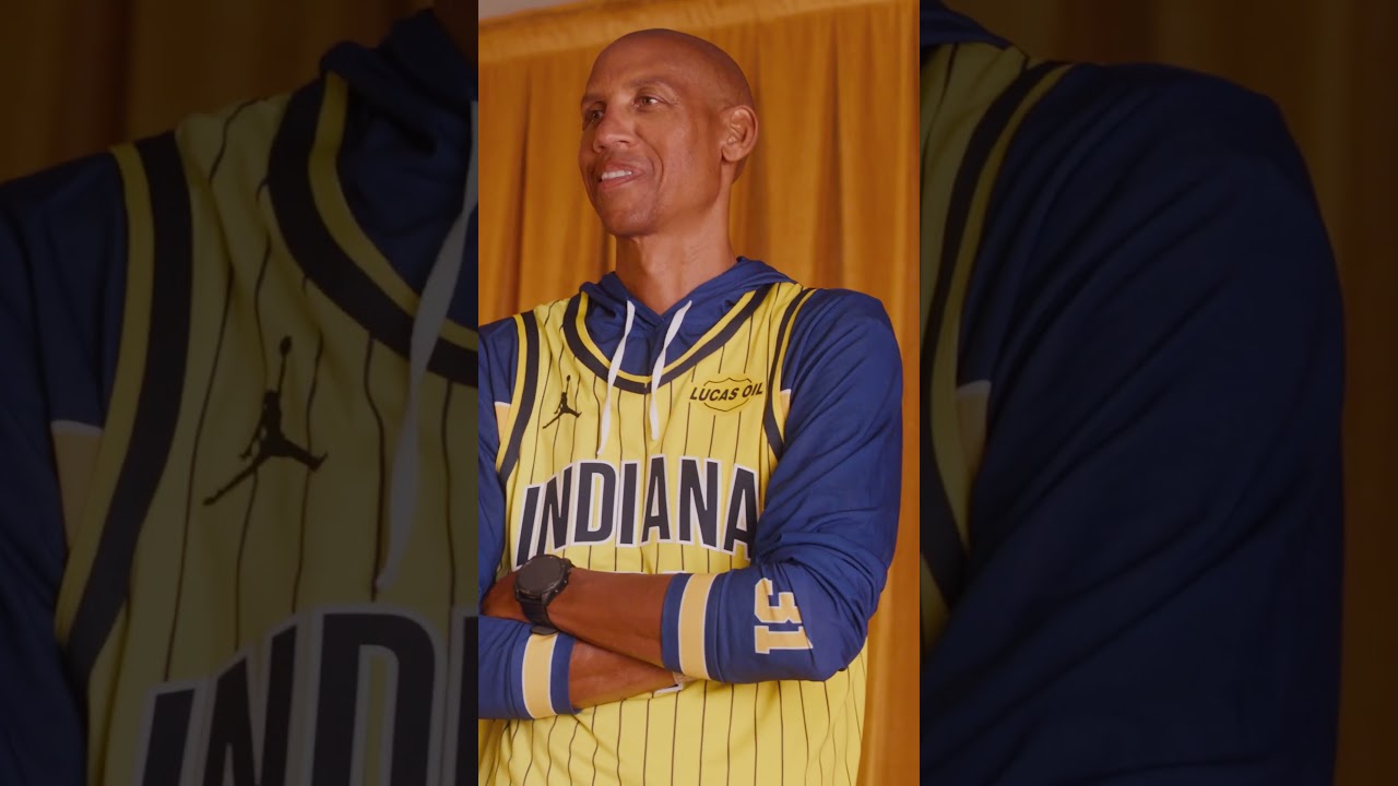 Behind the Scenes of Tyrese Haliburton & Reggie Miller with Reggie's Own 1-of-1 Statement Jersey