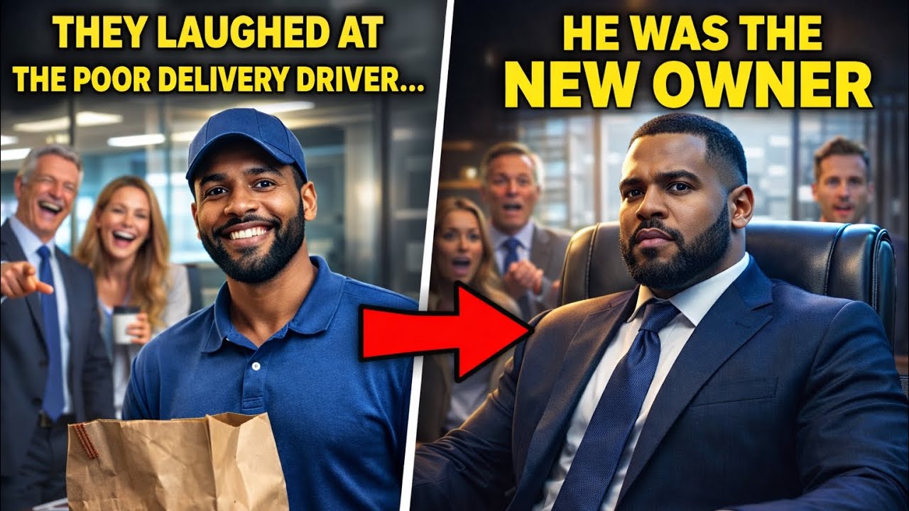 They Laughed at the Delivery Guy… Minutes Later They Regretted I