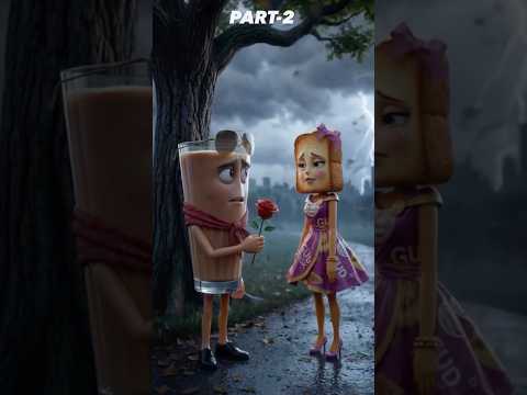 Jab chai ka dil toot jaye.💔☕ #shorts #viralshorts #aistory #cartoonstory #ytshorts #trending #funny