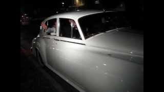 Skyline Limousine Wedding Classic White 1965 Rolls Royce Silver Cloud