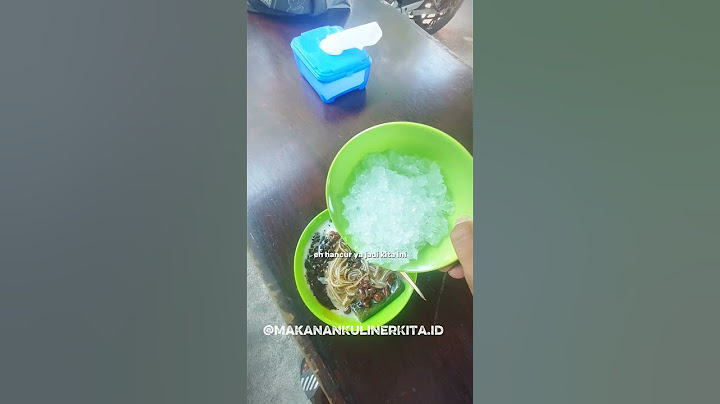THIS IS HOW TO EAT CE HUN TIAW #culinary #streetfood #pontianakculinary