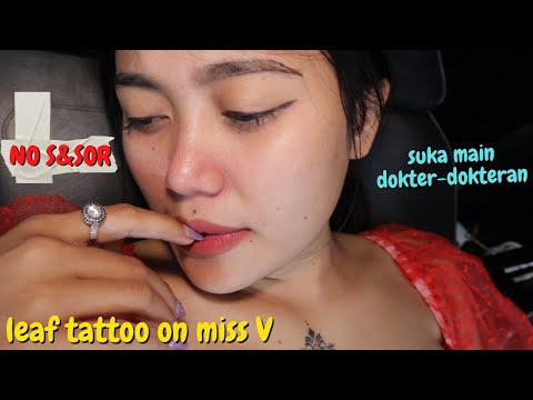 Surabi lempit mama muda / leaf tattoo on feminine for girl