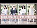How to Style Neutral Outfit Ideas for Women Over 40