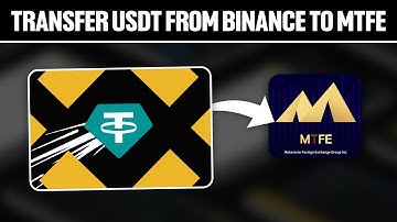 How To Transfer USDT From Binance To MTFE 2025! (Full Tutorial)