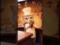 This Cat Makes Pizza FAST! 😼🍕 | Cute Chef Kitty