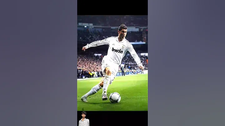 Cristiano against defenders of Barcelona ☠️ #ronaldo #shorts #football