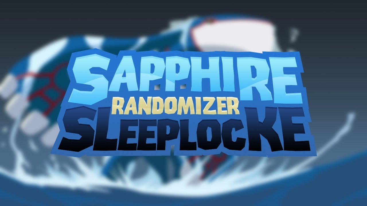 Pokemon Sapphire Layout Speed Art for Nosirrag Gaming