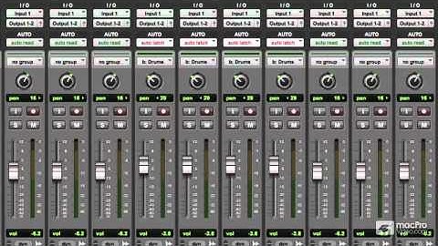 Pro Tools 10 113 : Pro Mixing Techniques - 9 Mix Group Parameters