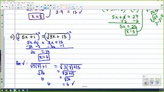 Alg2 6-5 solving equations