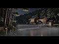 💧 Calm River Watermill Music ASMR | Flute + Cicada + Rain + Music • Sueño Profundo • 癒やし 🌿 Vol. 139
