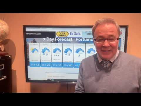 Portland Weather, Winter Storm Update for Thursday timing