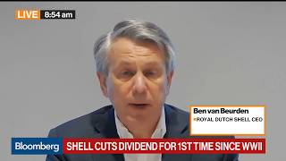 Shell CEO indirectly blames investors for high yield and Shell cuts the dividend proving the risk