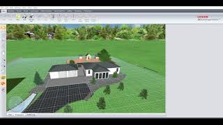 Uvision 3D Landscape Creator 2020. Casa design showcase.