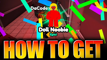 How To Get Doll Noobie In Find The Noobies Roblox [Backrooms Update] | Doll Noobie Location