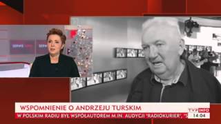 Wspomnienia O Andrzeju Turskim Tvp Info, 31.12.2013